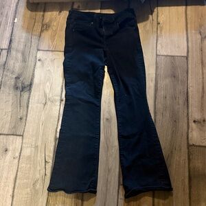 American Eagle Outfitters Black Flare Jeans